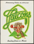 BGSU Football Program October 25, 1975 by Bowling Green State University. Department of Athletics